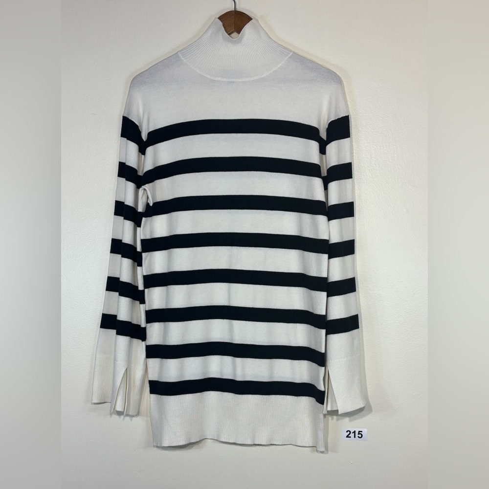 Steve Madden Abbie striped Cream Knit Dress Size S